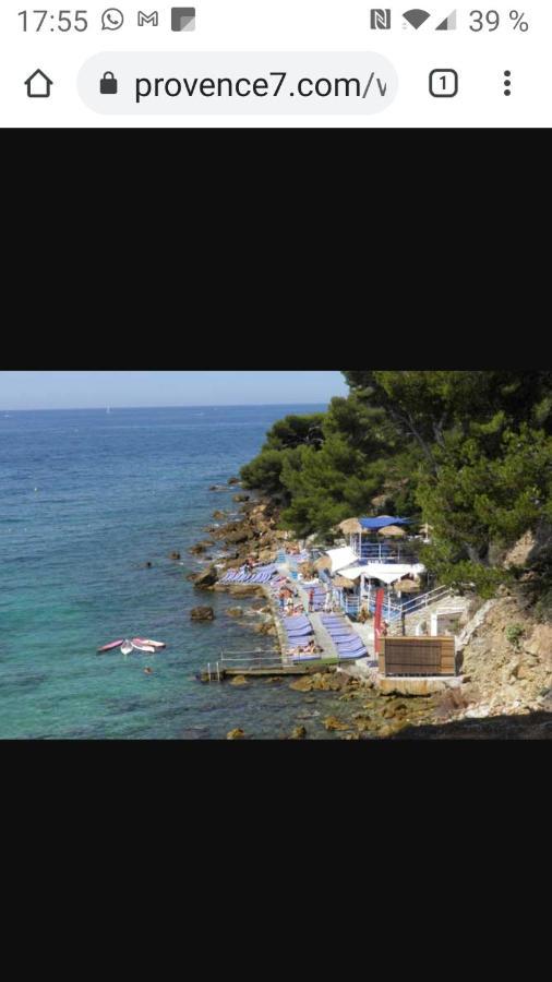 Studio Rdj Terrasse Piscine Sanary Sur Mer Eksteriør billede